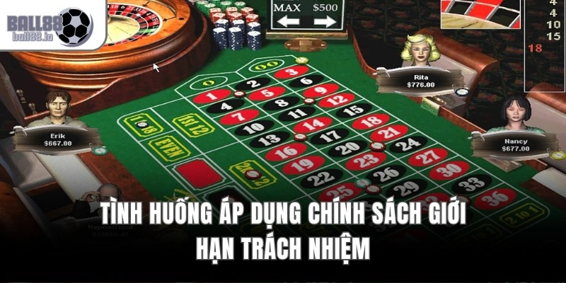Miễn Trừ Trách Nhiệm Ball88 – Chính Sách Bảo Vệ Người Chơi 2 Tình huống áp dụng chính sách giới hạn trách nhiệm